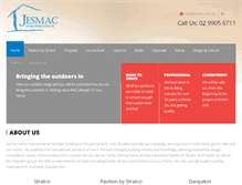 Tablet Screenshot of jesmac.com.au